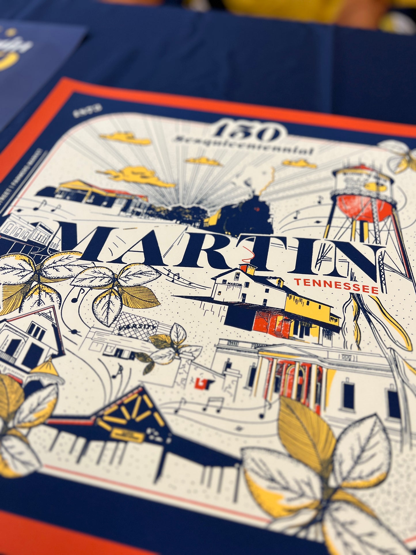 Sesquicentennial Commemorative Martin Art Print