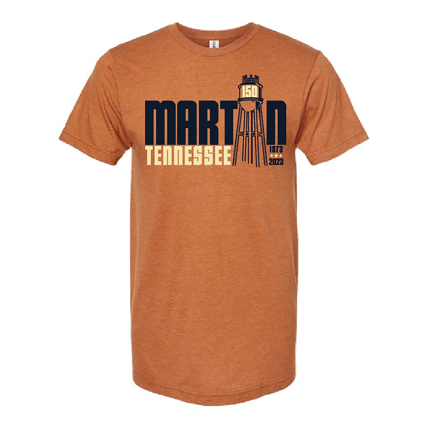 Water Tower T-shirt in Orange